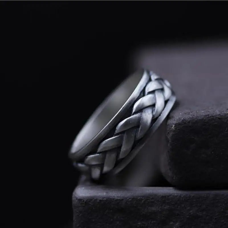 925S Silver Ring - Intertwined