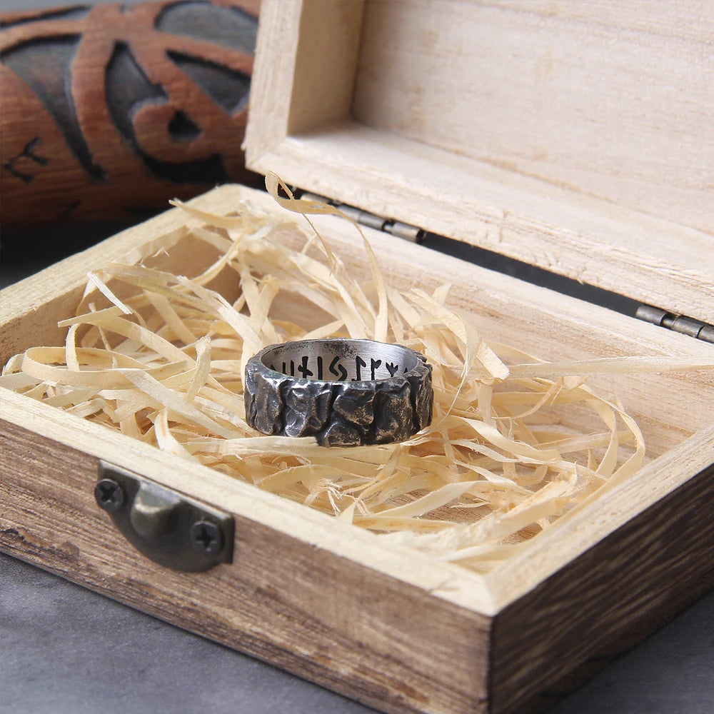 Molten Rock Rune Ring