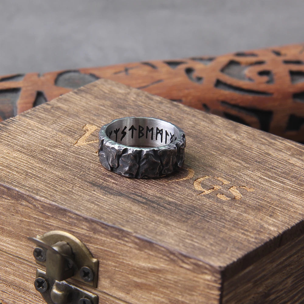 Molten Rock Rune Ring