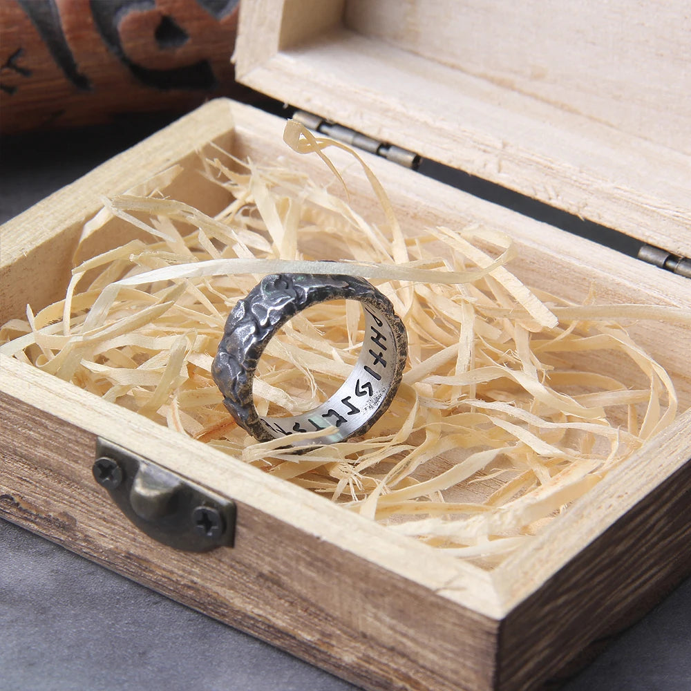 Molten Rock Rune Ring