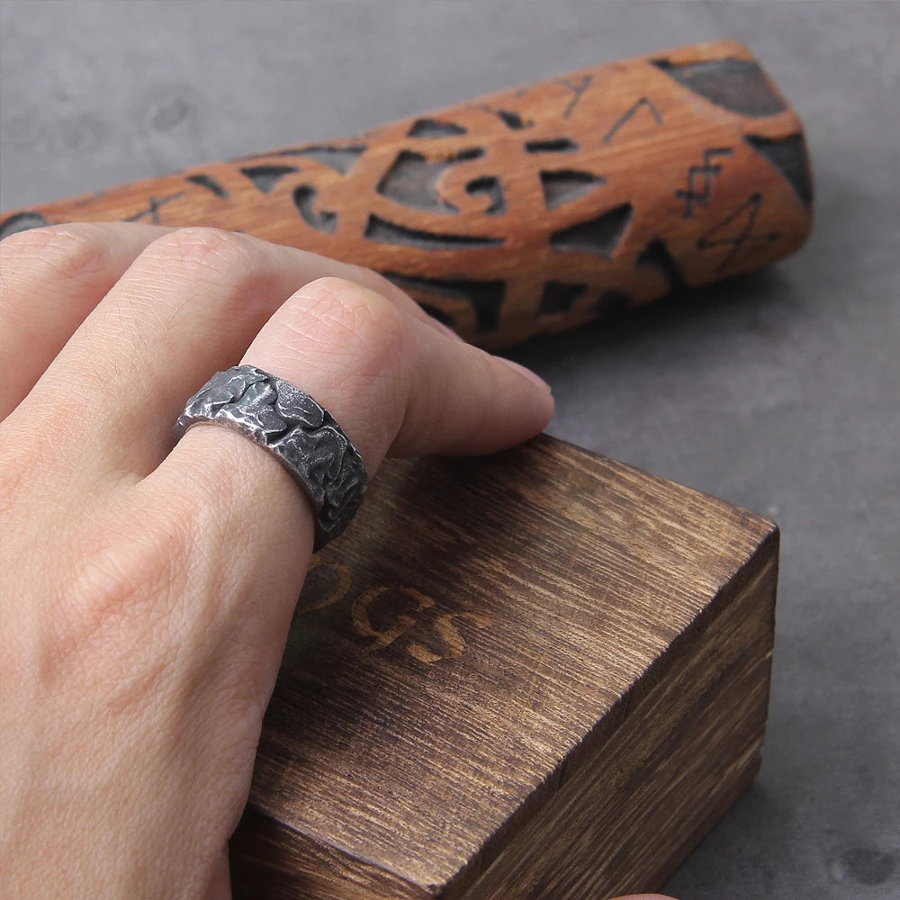 Molten Rock Rune Ring