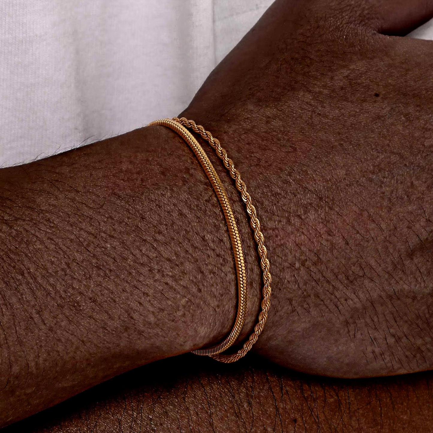 Heritage Bracelet - Snake & Rope