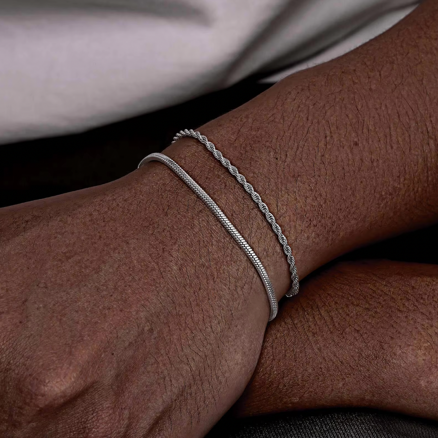 Heritage Bracelet - Snake & Rope