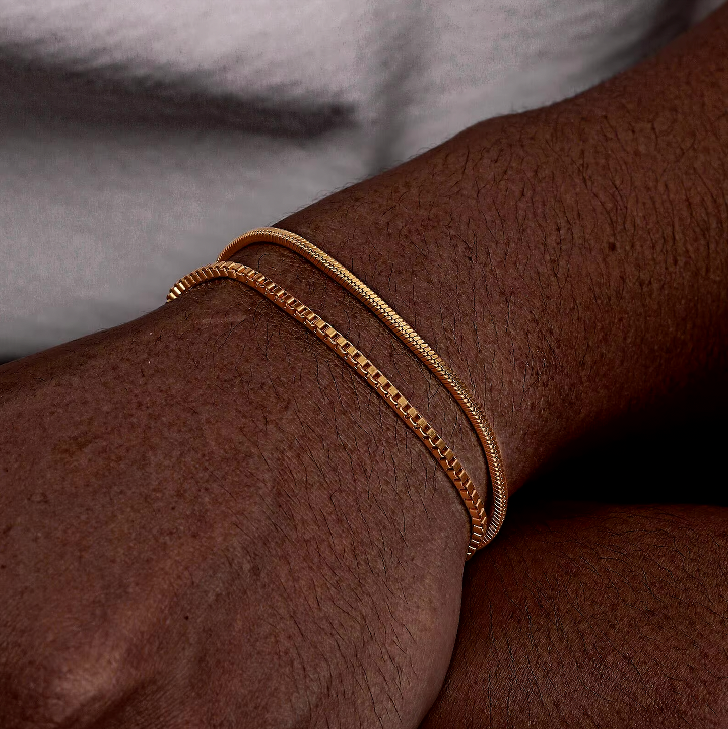 Heritage Bracelet - Snake & Link