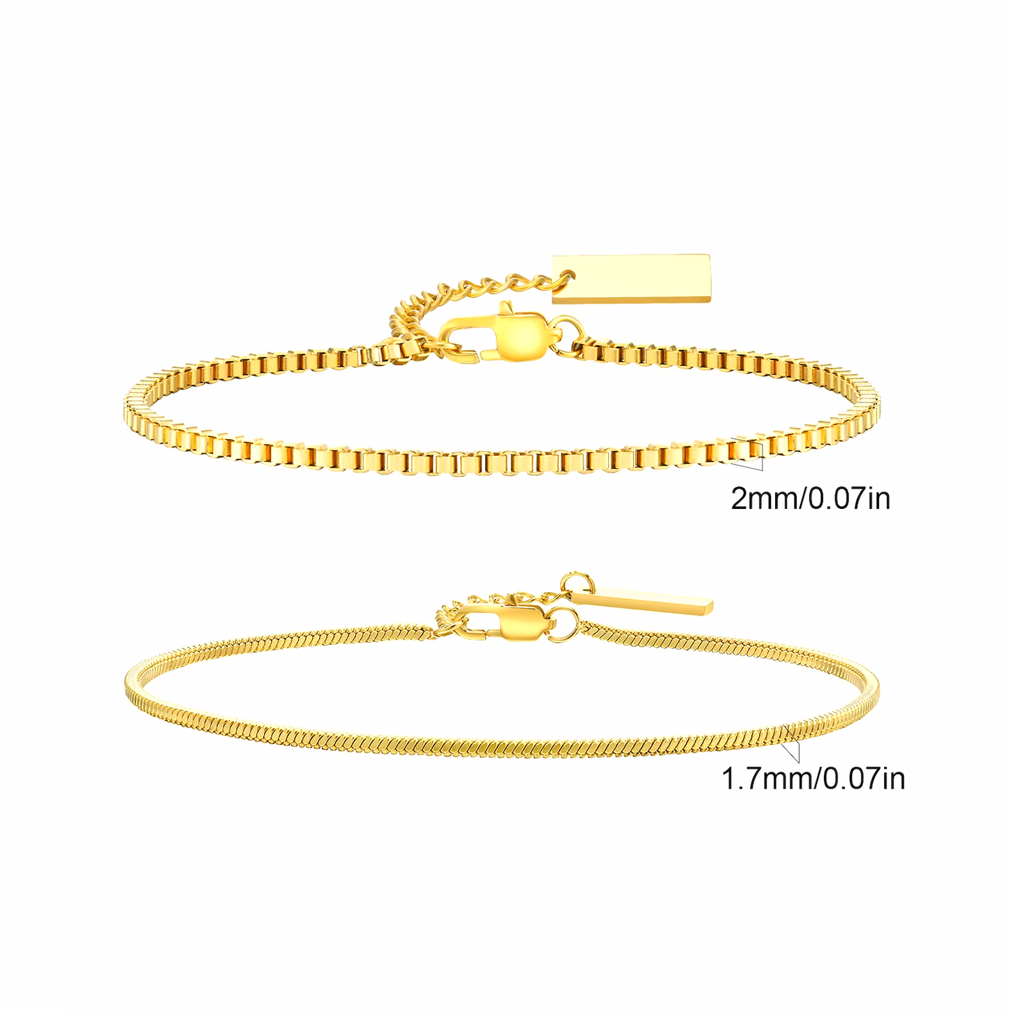 Heritage Bracelet - Snake & Link