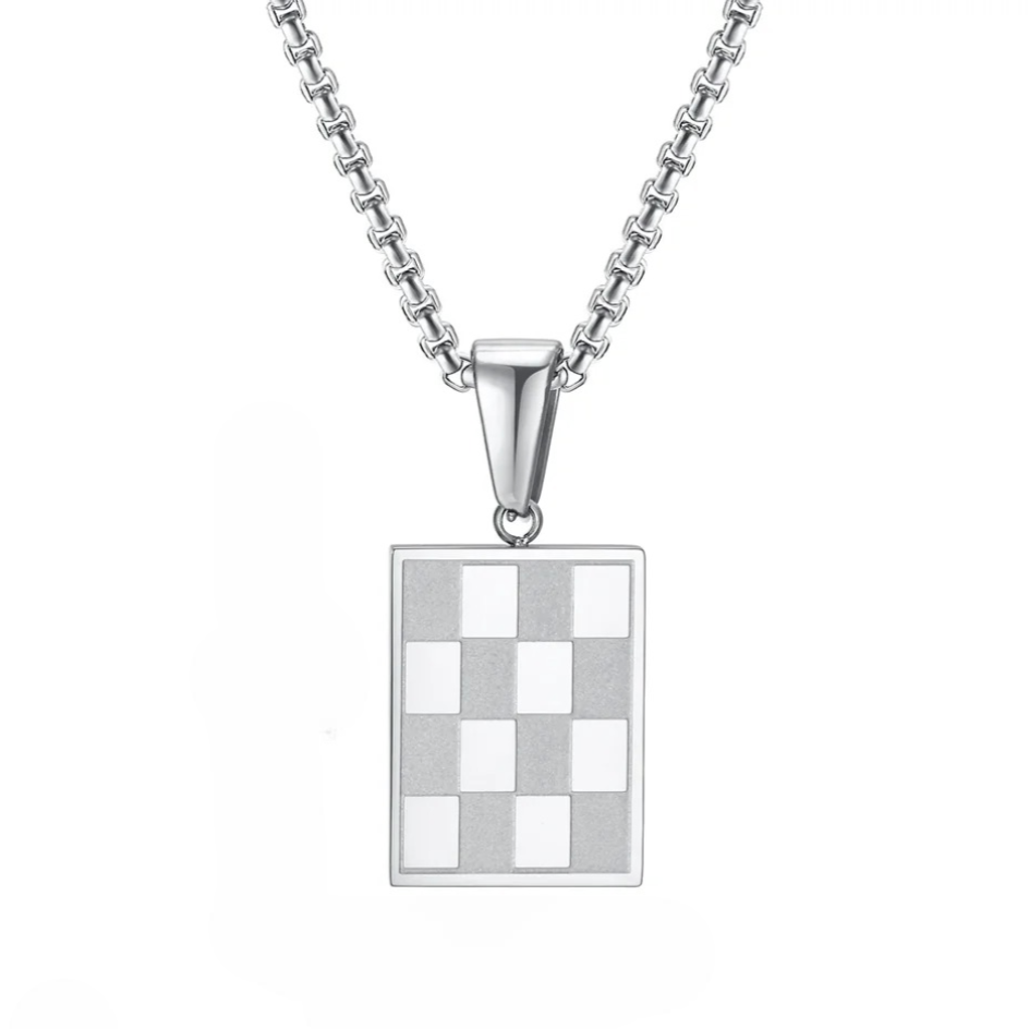 Checkered Necklace