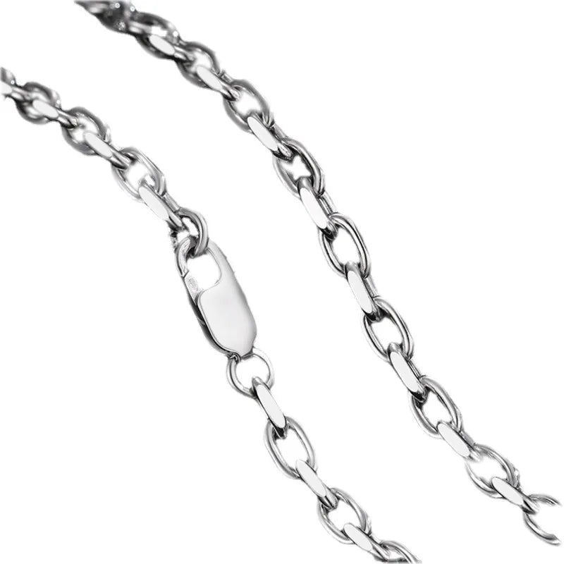 925S Silver Link Chain Necklace