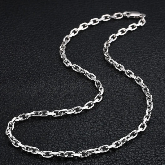 925S Silver Link Chain Necklace