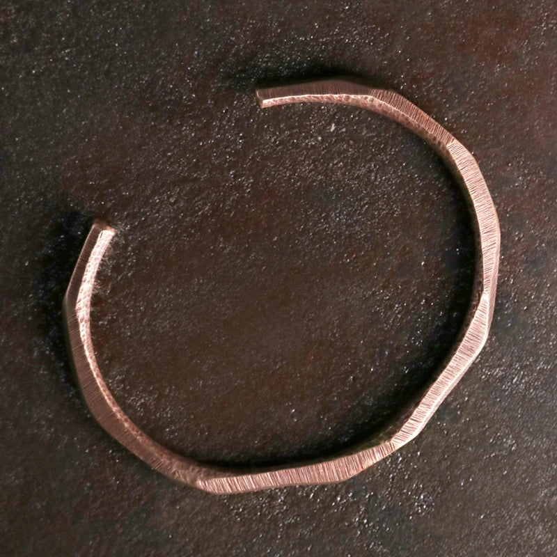 Copper Bangle - Natural