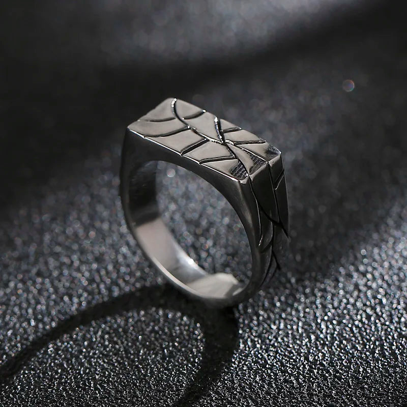 Broken Stone Ring