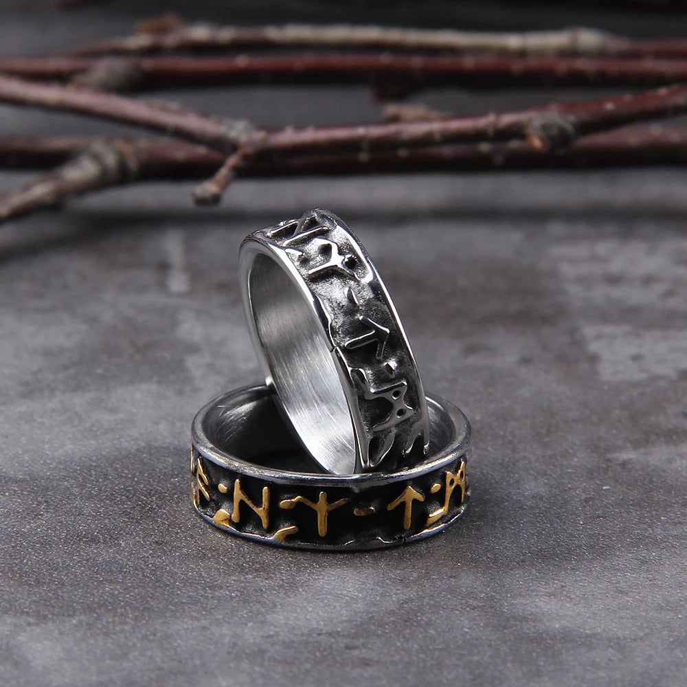 Runic Script Ring