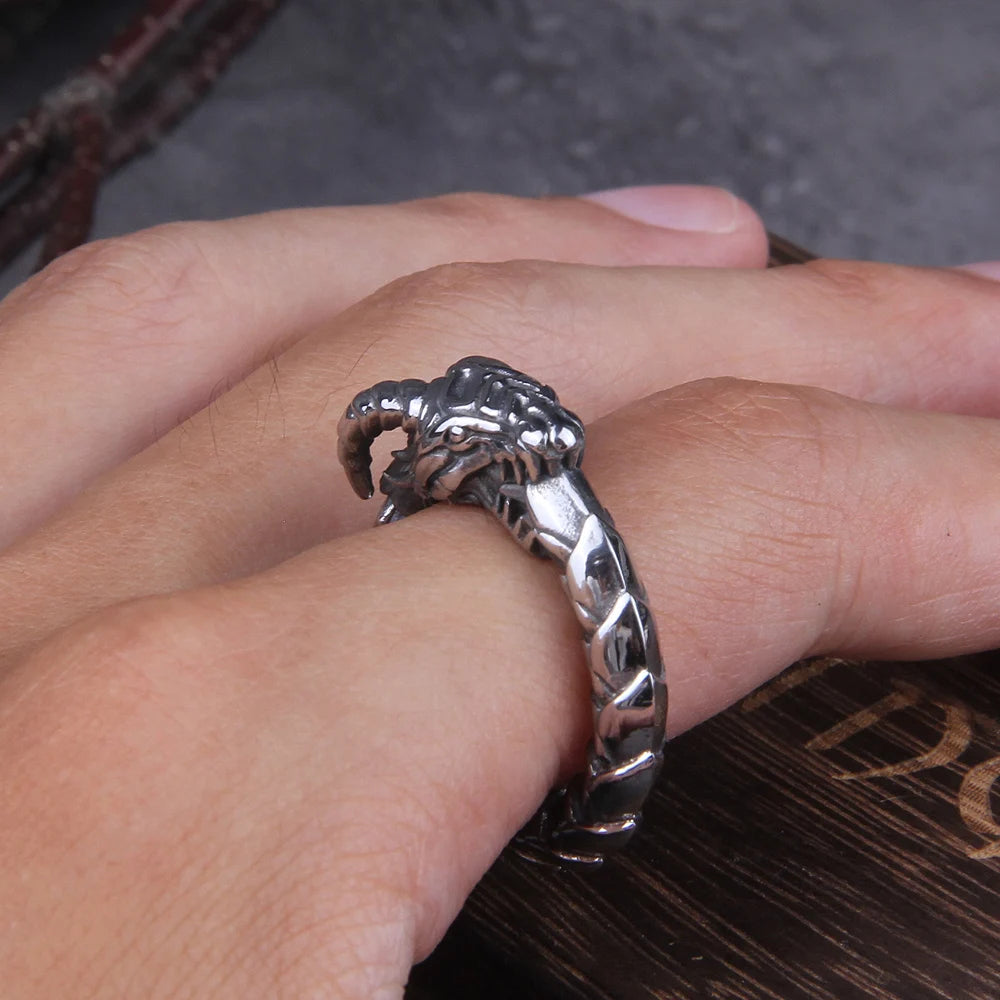 Nordic Snake Ring