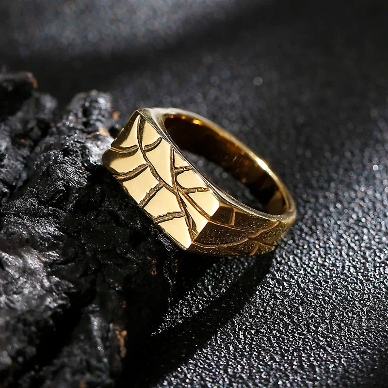 Broken Stone Ring