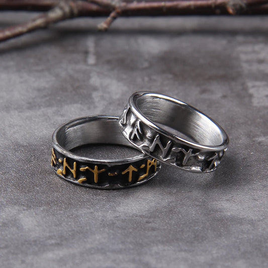 Runic Script Ring