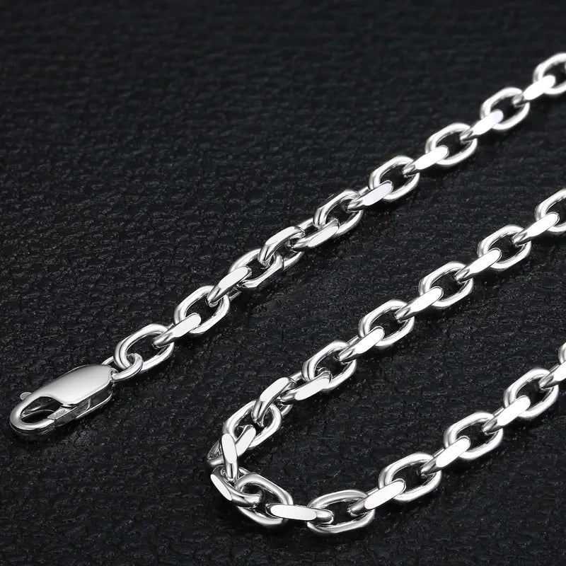 925S Silver Link Chain Necklace