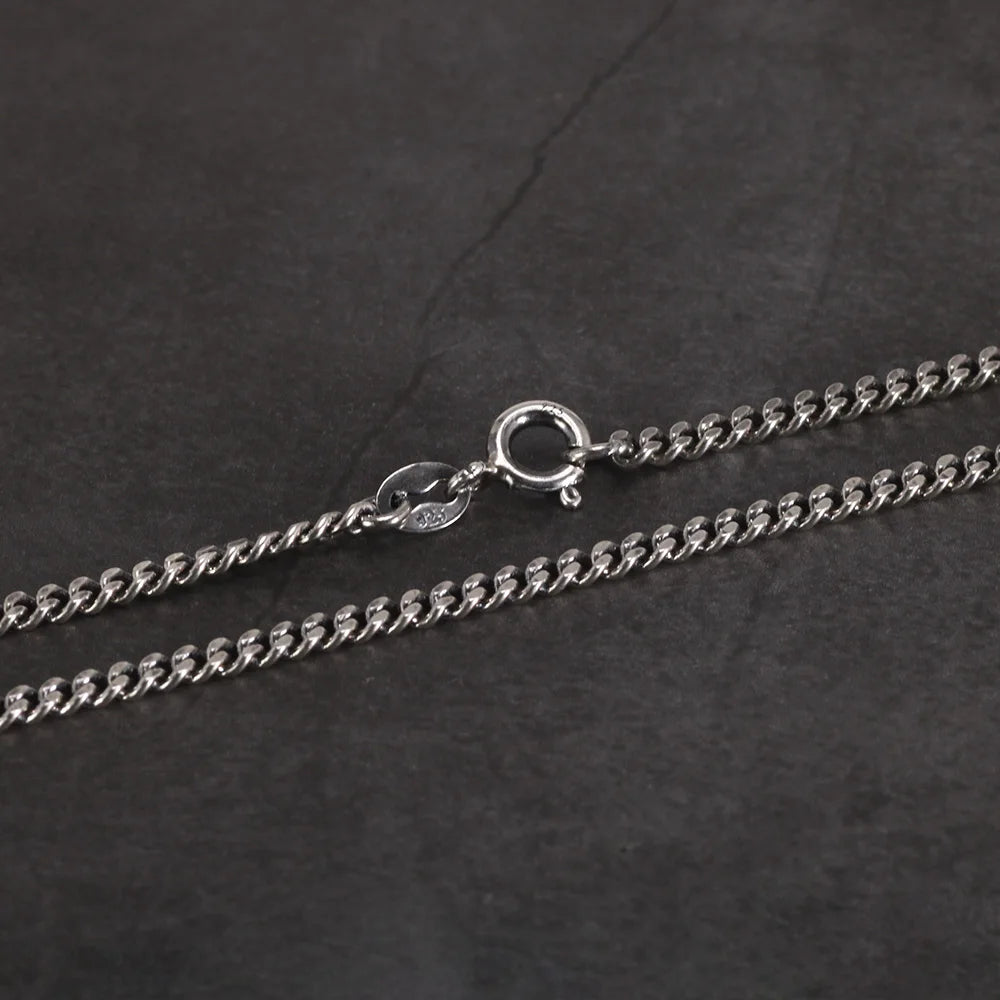 925 Sterling Silver Cuban Necklace