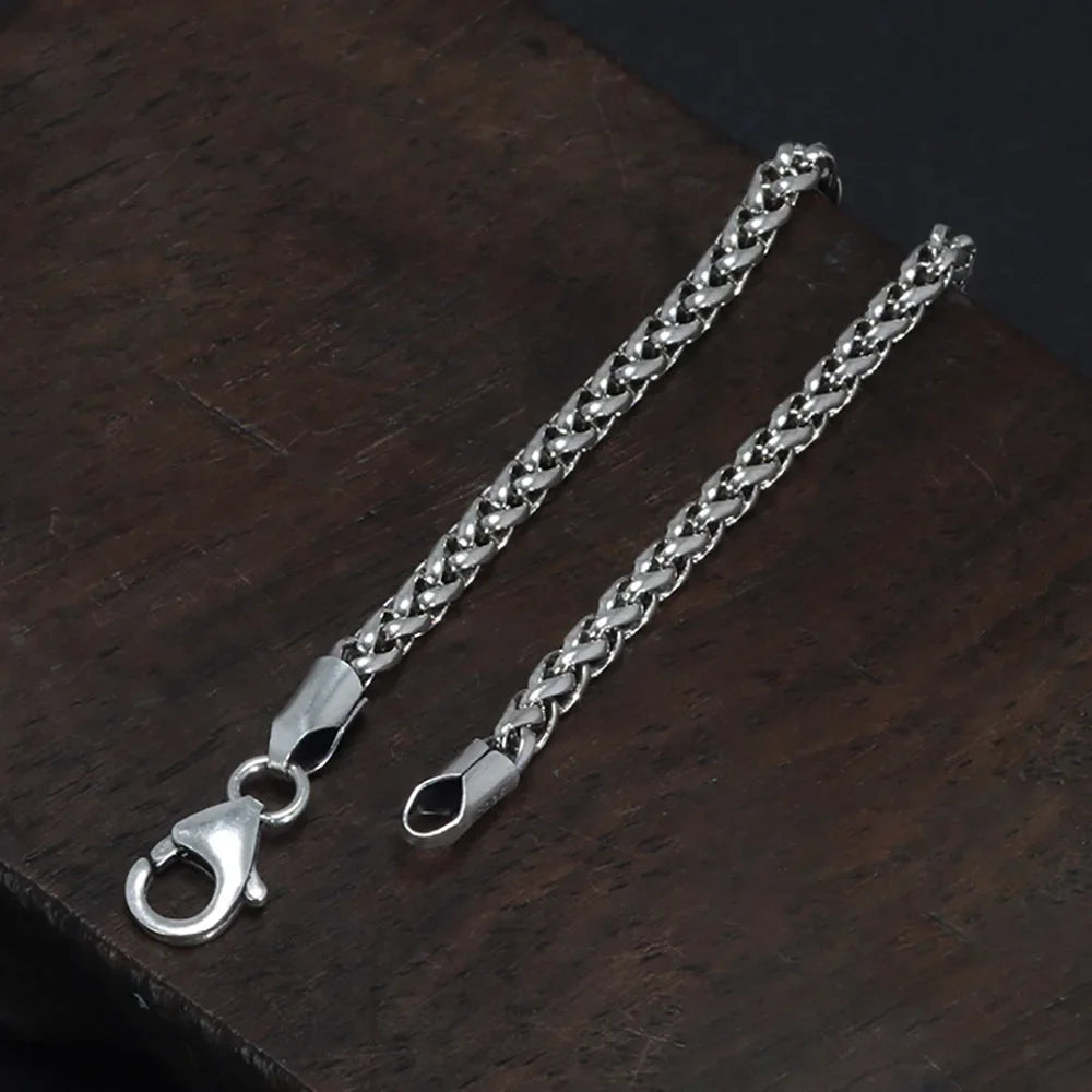 925 Sterling Silver Woven Bracelet