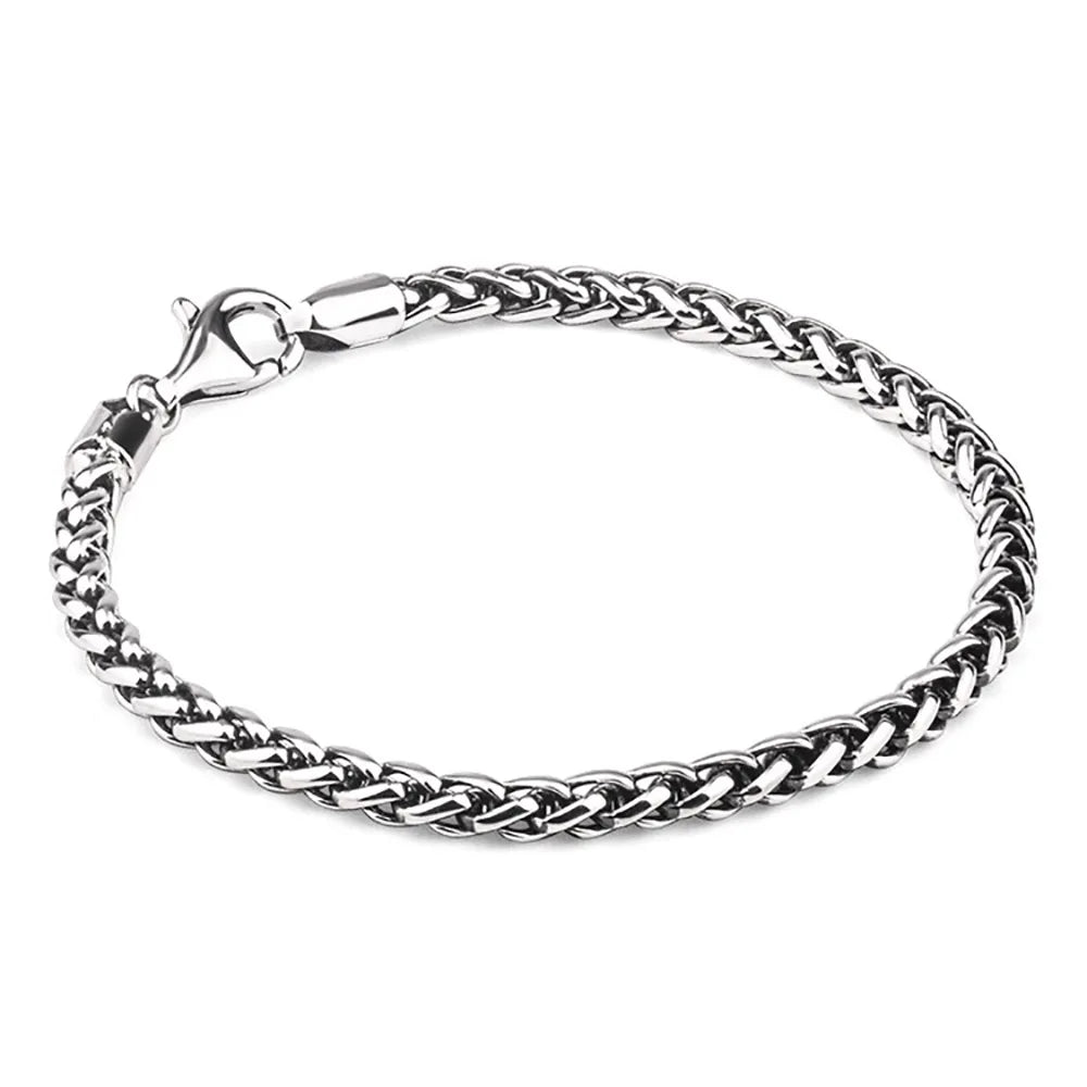 925 Sterling Silver Woven Bracelet