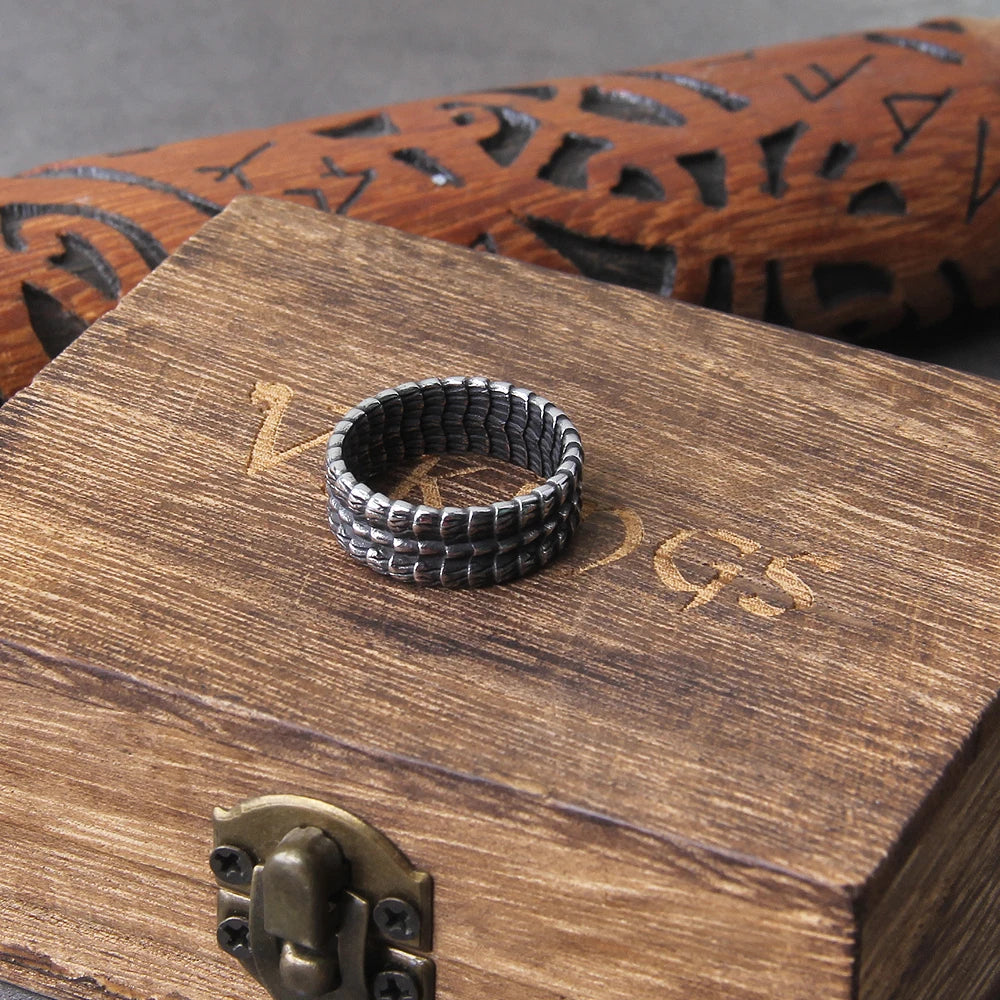 Ouroboros Snake Ring