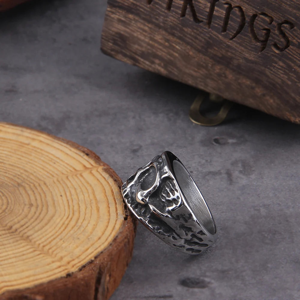 Viking Skull Ring