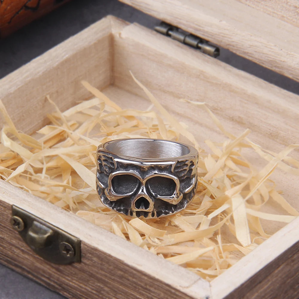 Viking Skull Ring