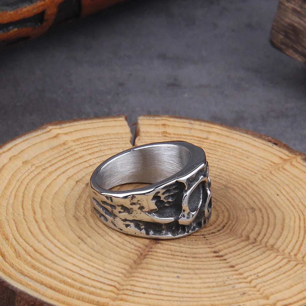 Viking Skull Ring