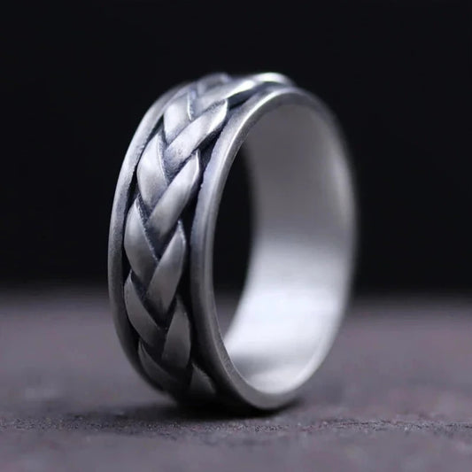 925S Silver Ring - Intertwined