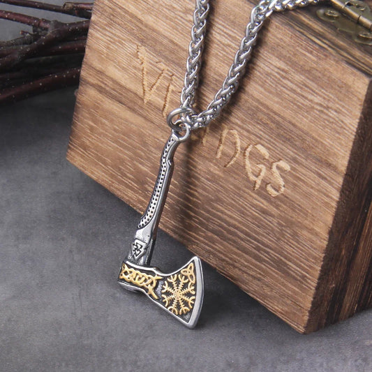 Odin Axe Necklace