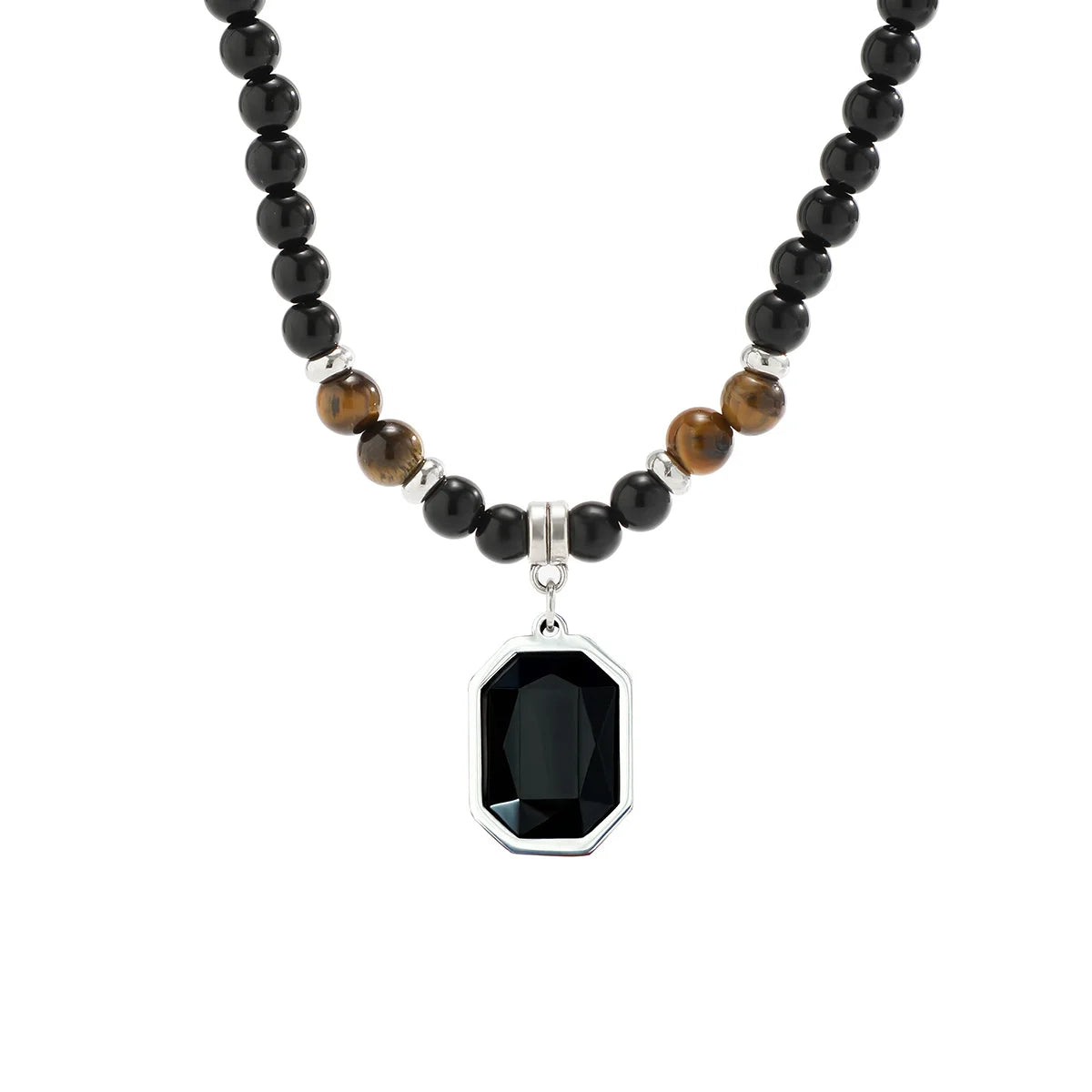 Black Ocean Stone Necklace