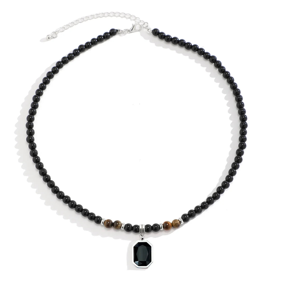 Black Ocean Stone Necklace