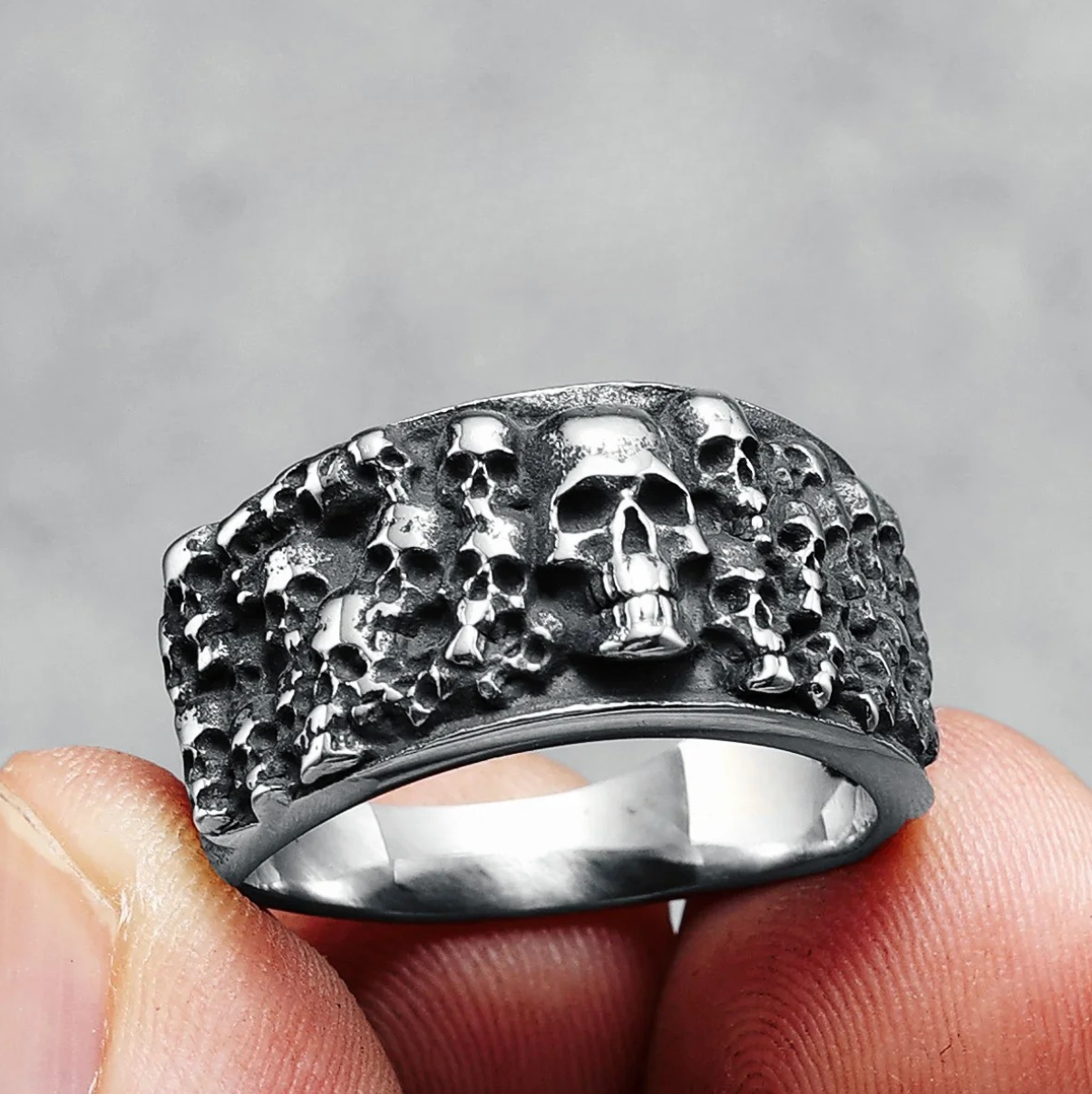 Skull King Ring