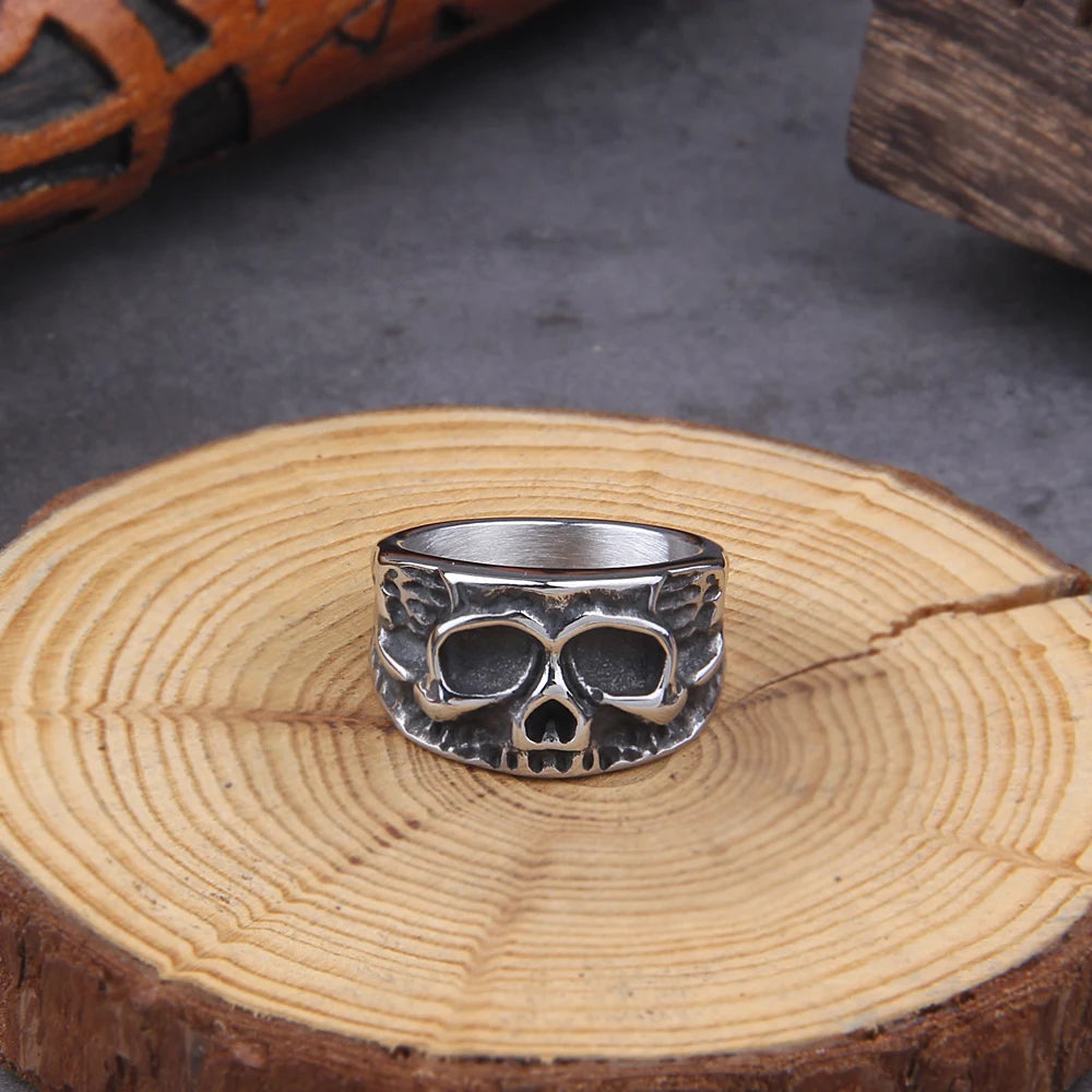 Viking Skull Ring