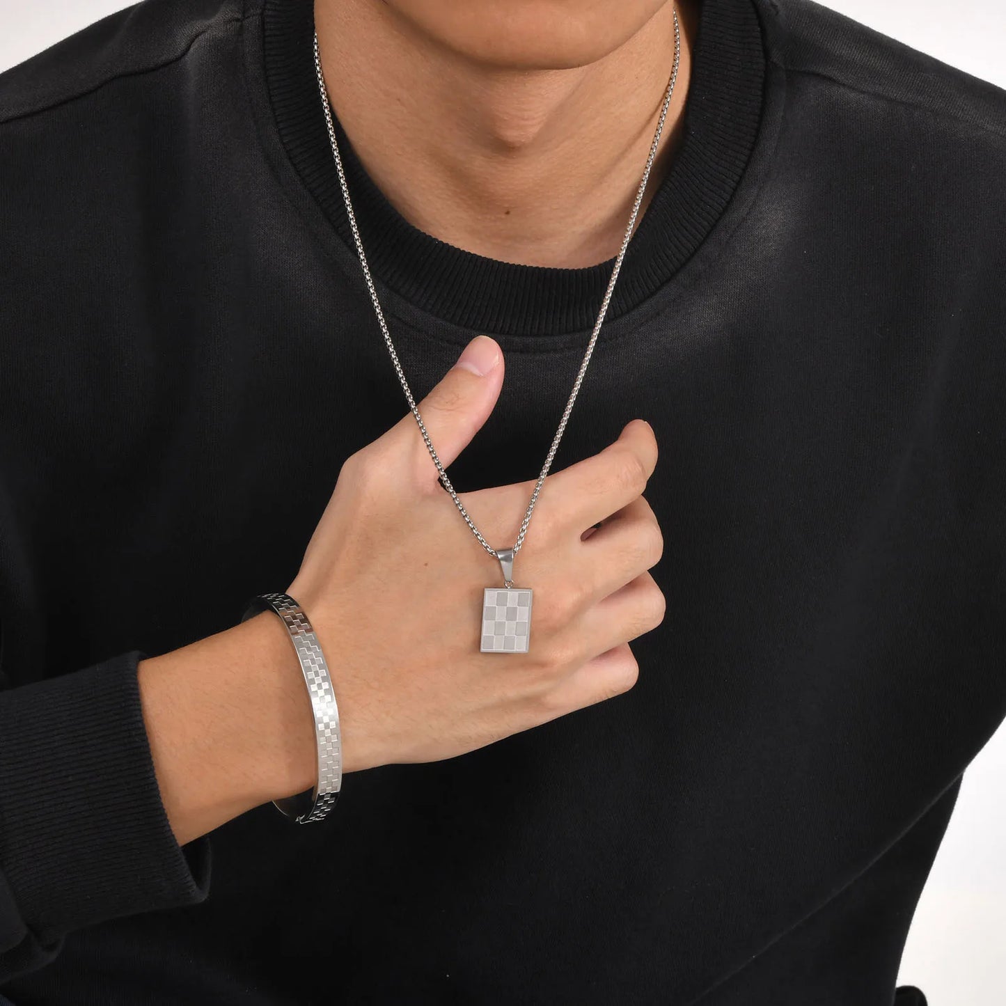 Checkered Necklace